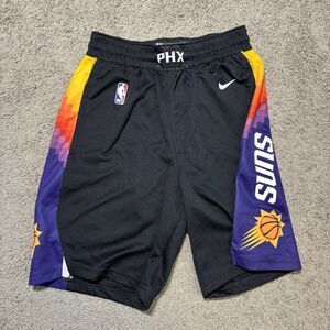 Nike Phoenix Suns Black The Valley City Edition Swingman Shorts Mens Sz S